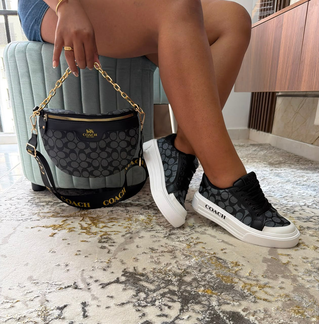 TENIS COACH + BOLSO PARA DAMA