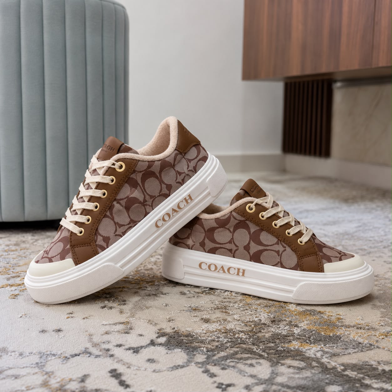 TENIS COACH + BOLSO PARA DAMA