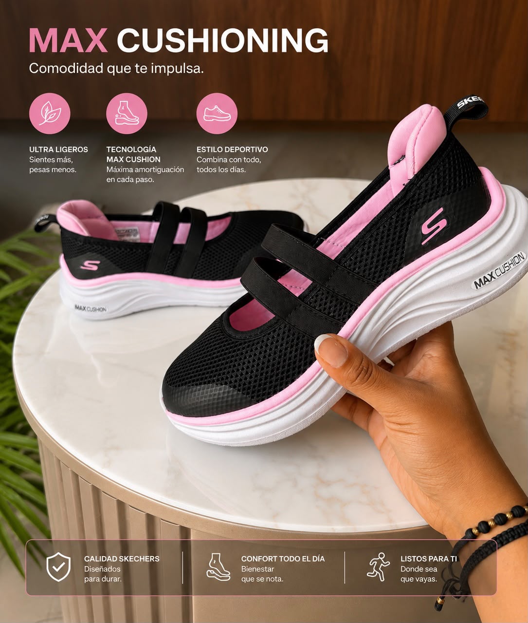 TENIS SKECH DAMA